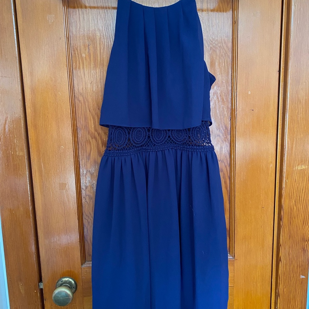 BCX Navy Blue Mini Dress
